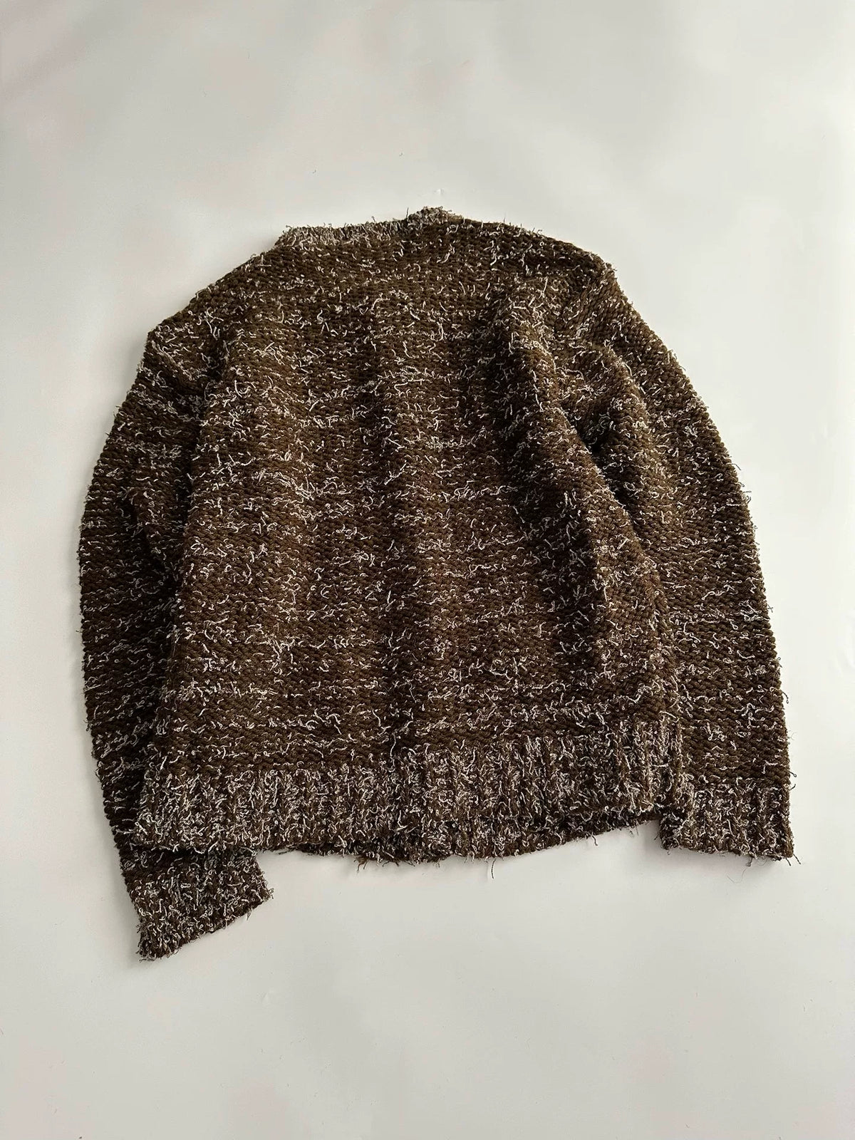 Yohji Yamamoto early men's line snowflake sweater cardigan