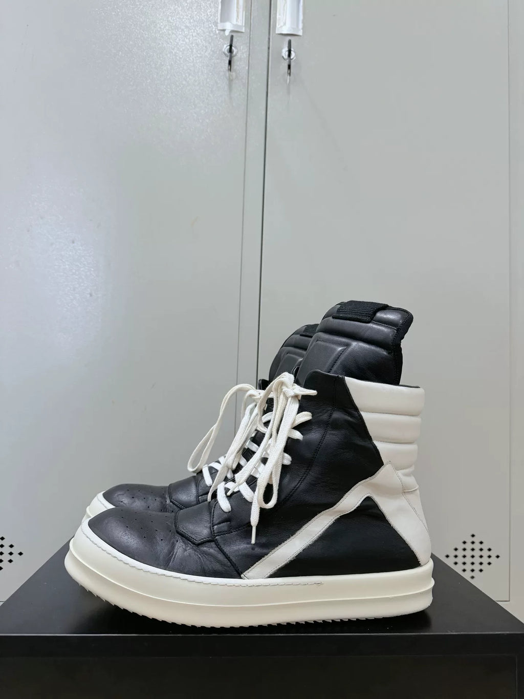 Rick Owens Geobasket high-top Sneakers | Black