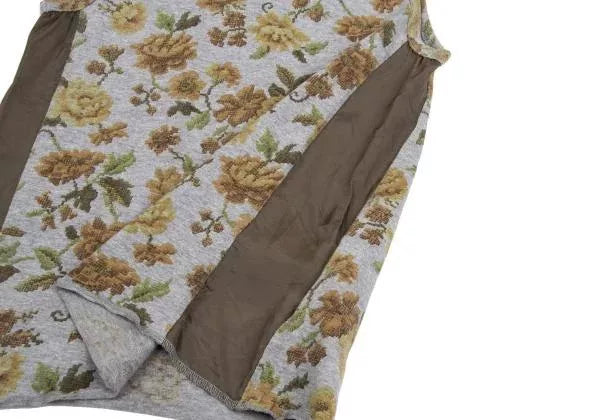 COMME des GARCONS Vintage Grey Floral Vest
