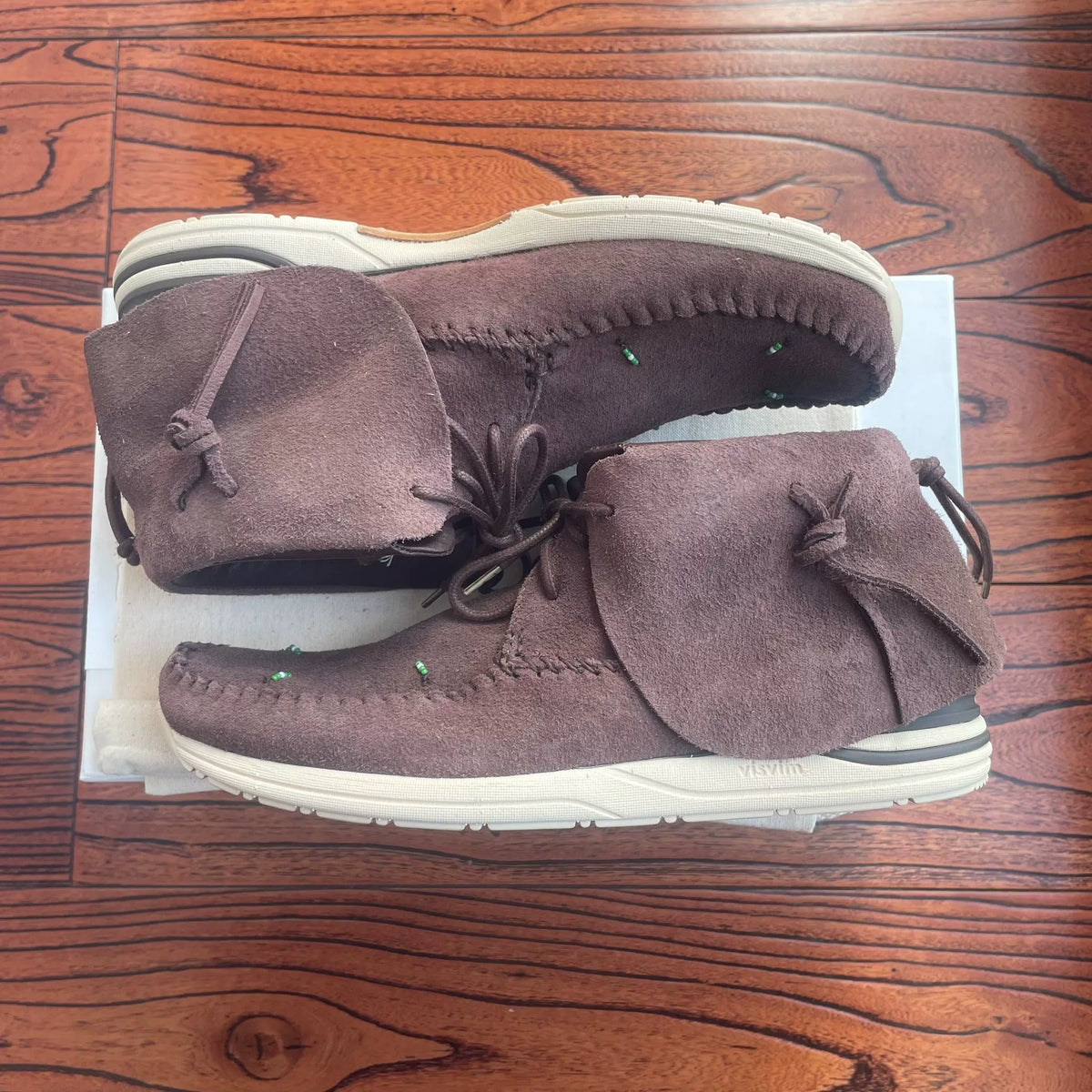 Visvim 23ss FBT Lhamo Folk Tassel Casual Shoes