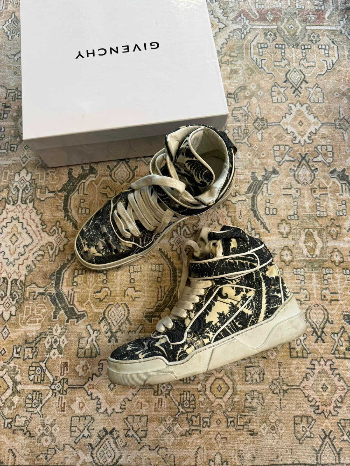 Givenchy Strap High-Top Sneakers