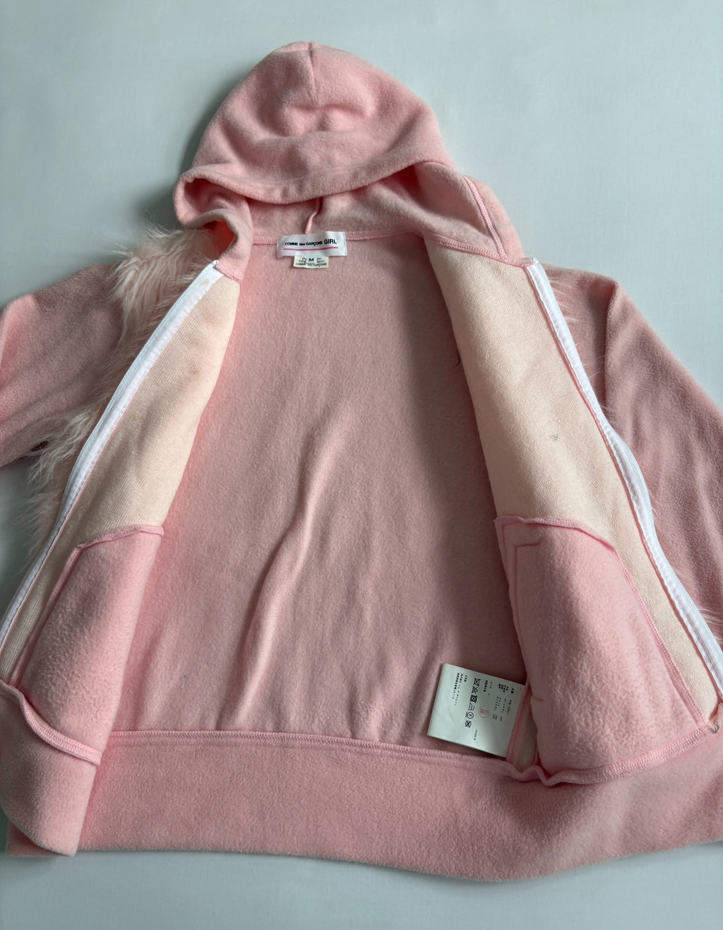 Comme des Garçons Fleece Hoodie Jacket