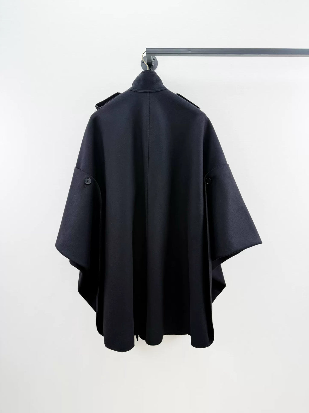 Valentino Wool Cape Coat