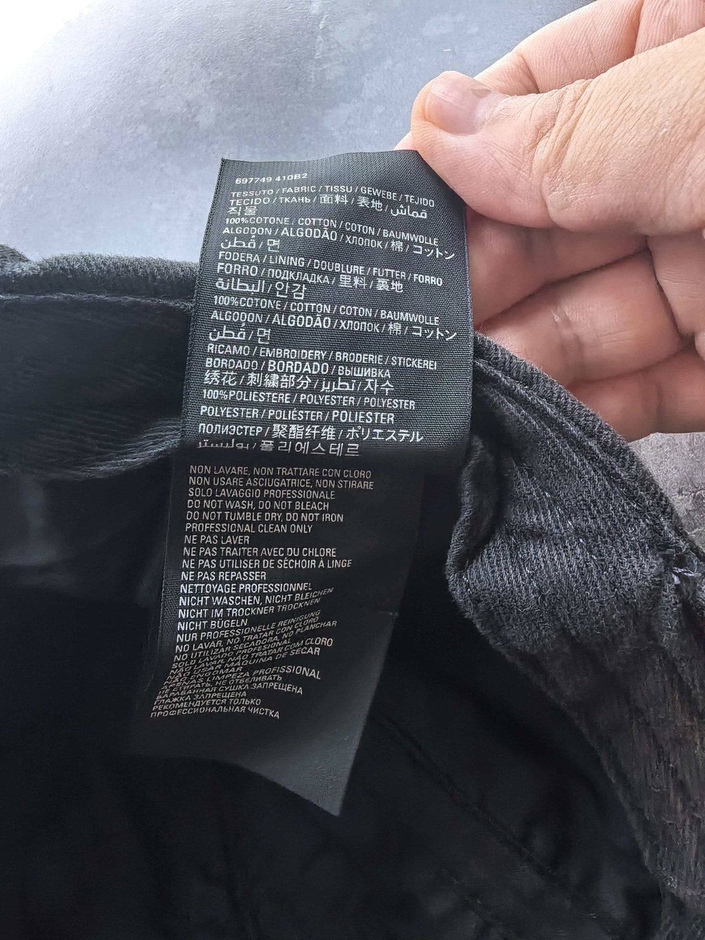 Balenciaga 22SS 3b Icon Hat