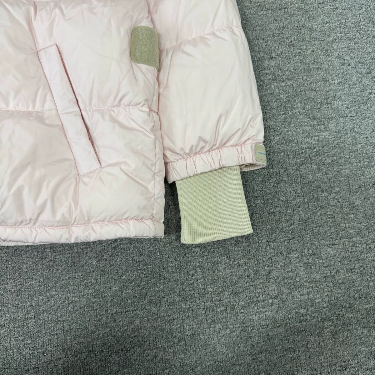 Prada Pink Stand Collar Down Jacket
