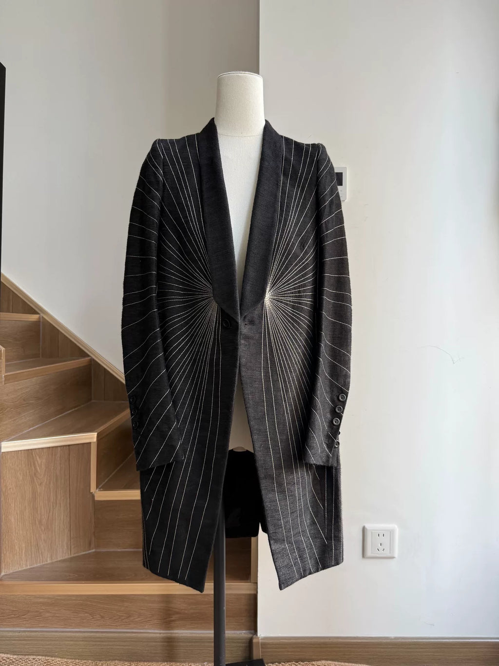 Rick Owens SS17 Ray Blazer Coat
