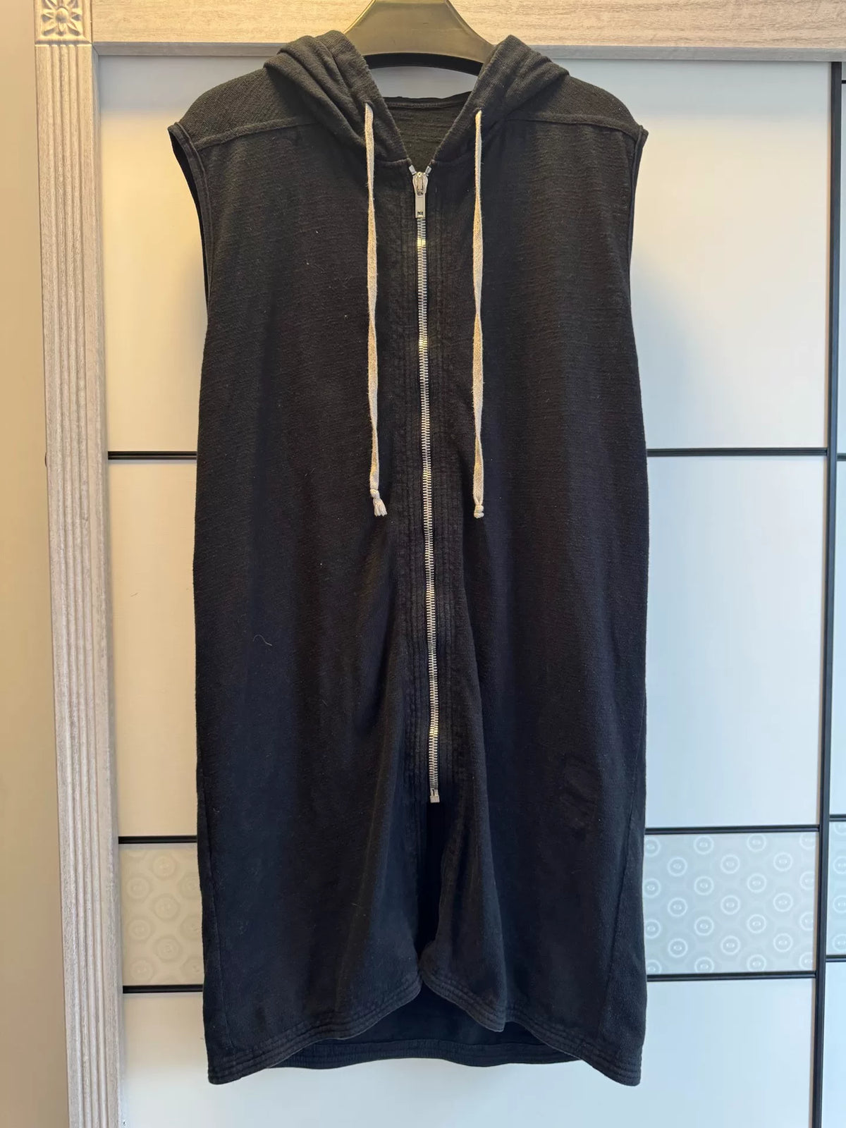 Rick Owens long sleeveless vest coat