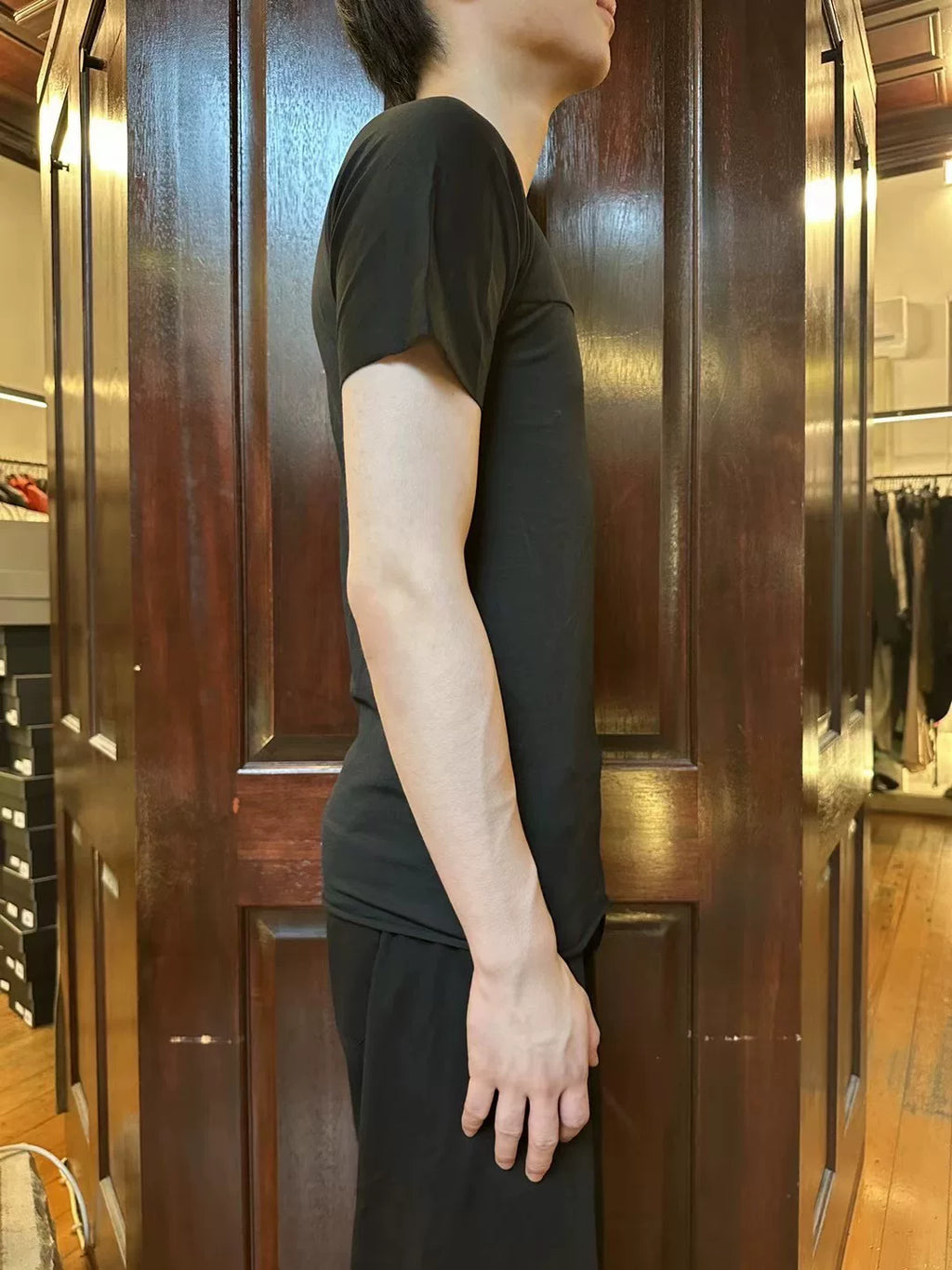 M.A+ FW24 One Piece Short Sleeve Cotton Top