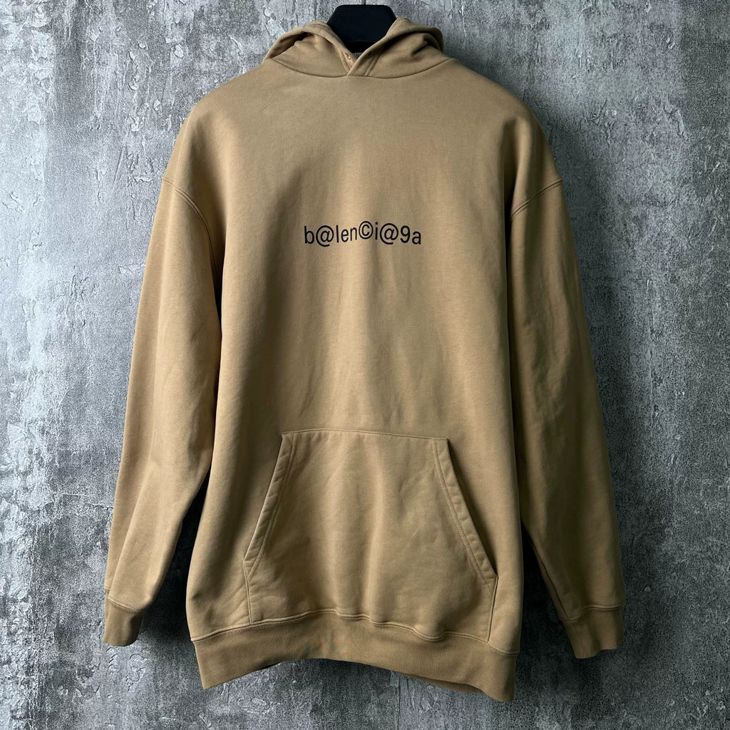 Balenciaga Mailbox Print Hooded Sweater