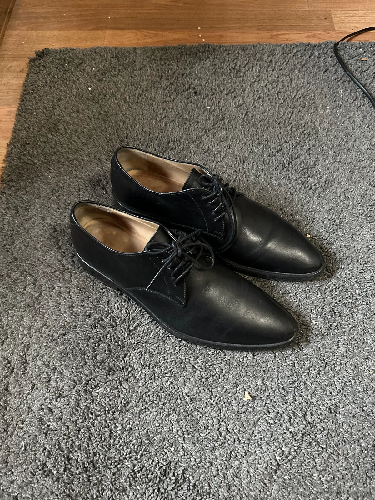 Helmut Lang Archive Derby Pointed Toe Dervies