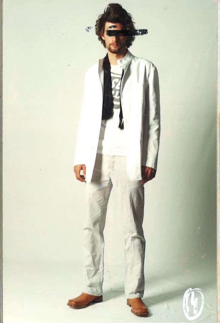Maison Martin Margiela 06AW Hand-Printed Short-Sleeve