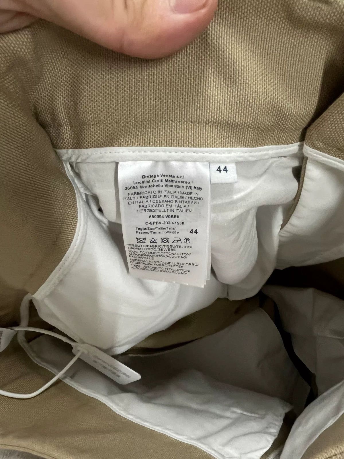 Bottega Veneta Workwear Casual Trousers