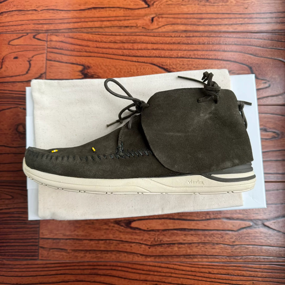 Visvim 21aw FBT Lhamo Folk Fringe Casual Shoes