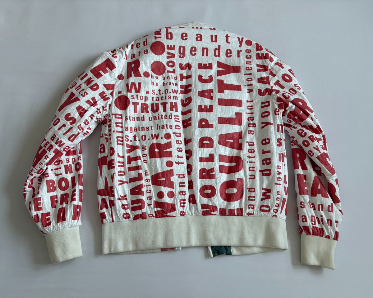 Walter Van Beirendonck AW20 runway piece double-sided jacket