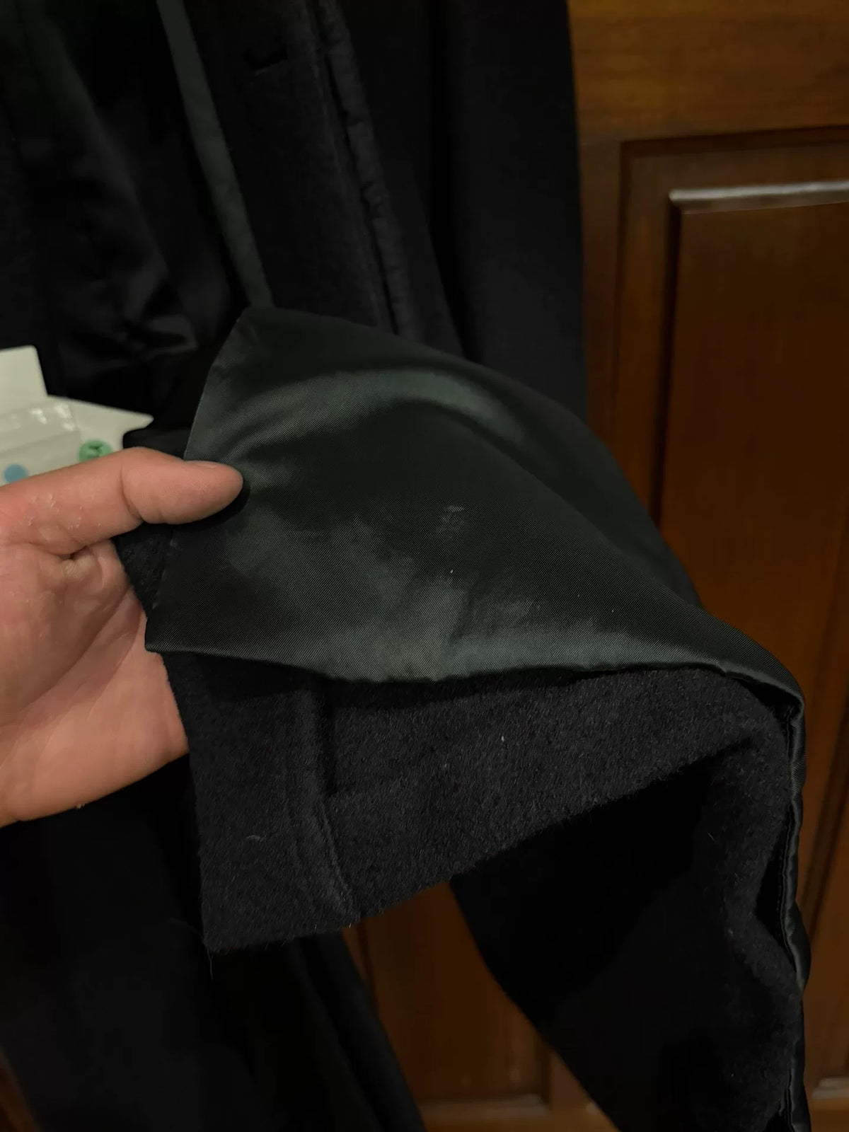 Maison Martin Margiela Cotton-Lined Wool Coat