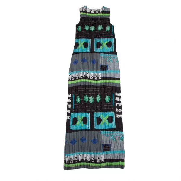 Issey Miyake Vintage Geometric Pleated Dress
