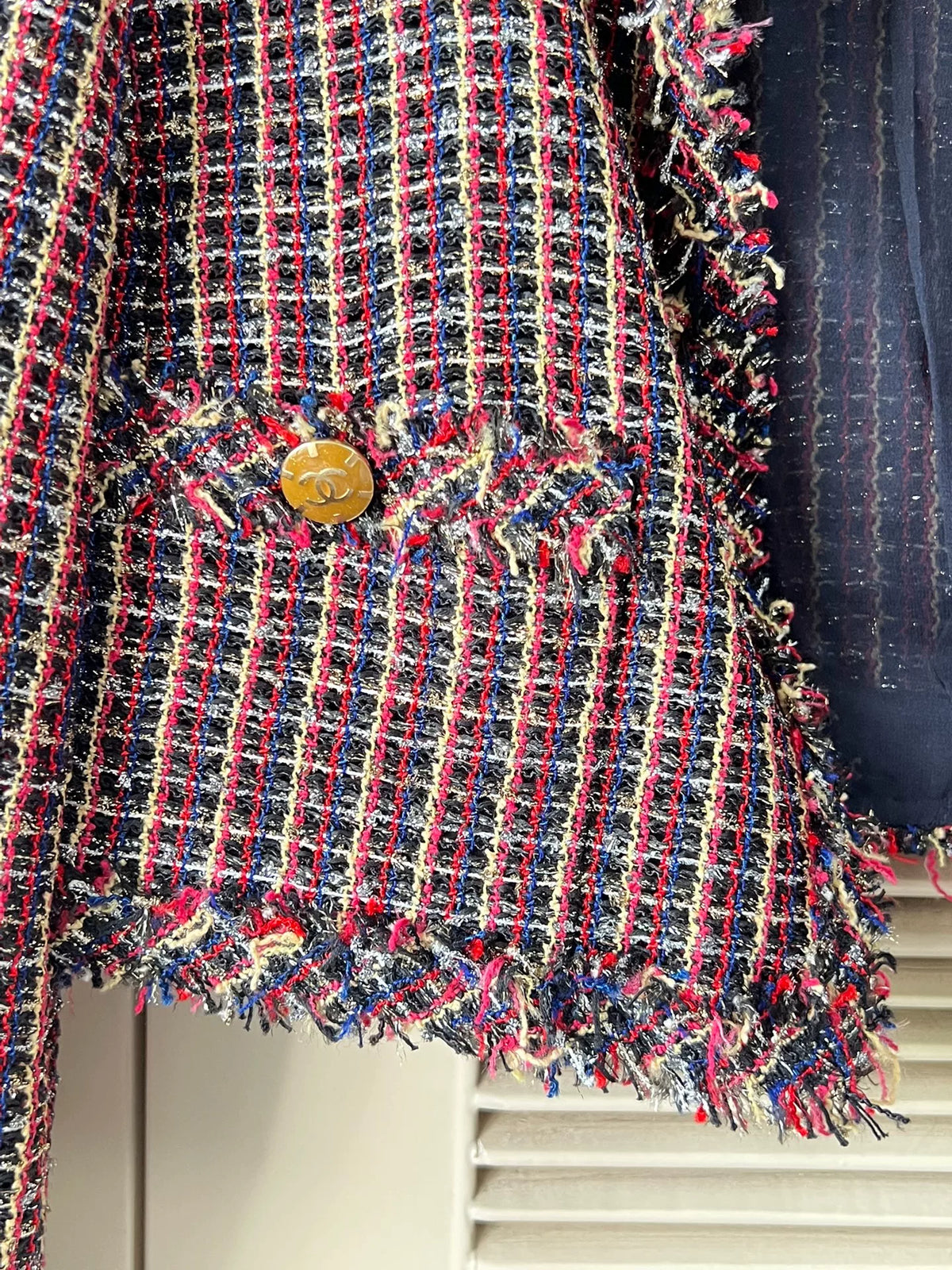Chanel CHANEL Tweed Cropped Jacket
