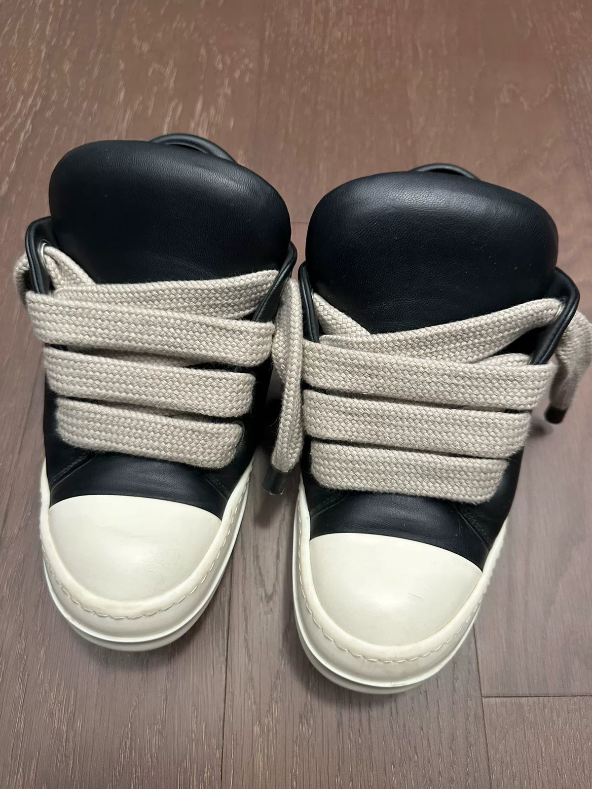 Rick Owens Chunky-Lace Low-Top Large Converse Sneakers