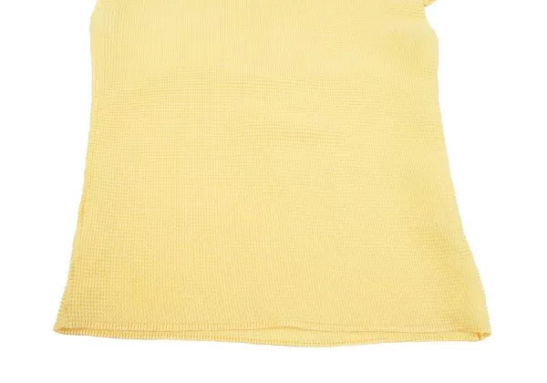 Issey Miyake Vintage Yellow Pleated Top