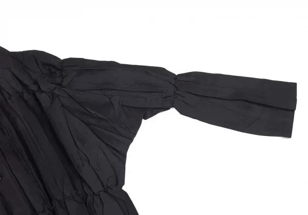 Issey Miyake Vintage Black Pleated Top
