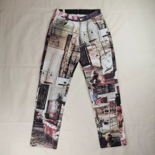 1992 Spring/Summer Vivienne Westwood Salon Print Jeans
