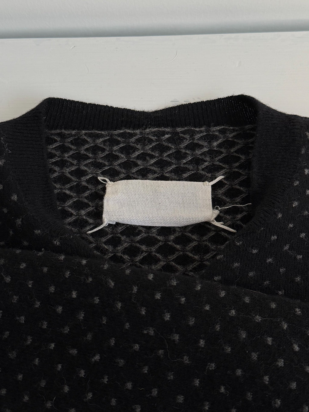 Maison Martin Margiela 1990s Polka Dot Wool Sweater