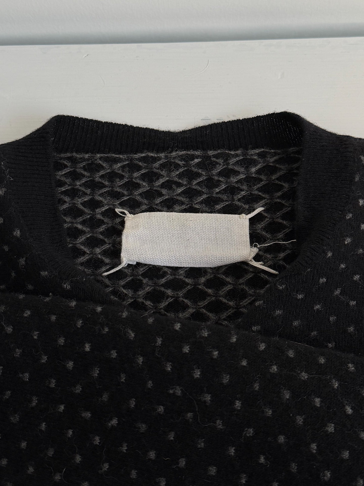 Maison Martin Margiela 1990s Polka Dot Wool Sweater