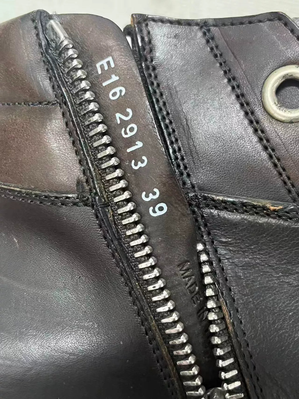 Rick Owens Brown Island Dunk Sneakers