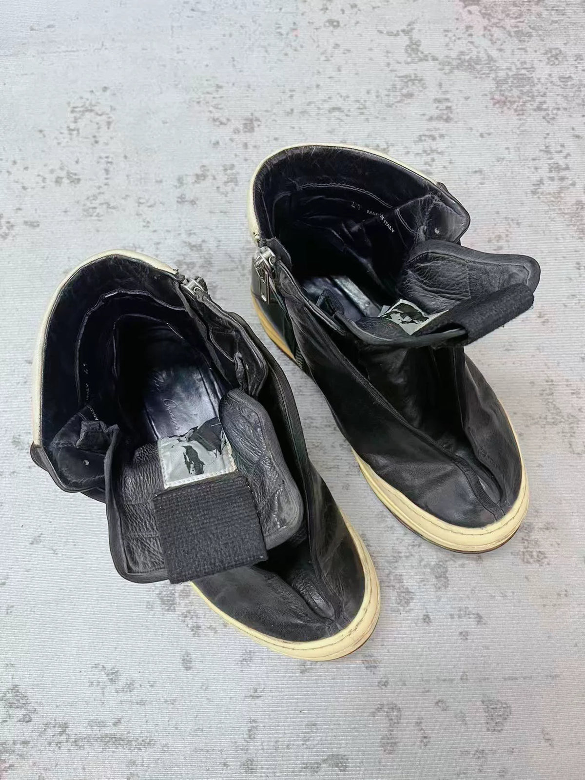 Rick Owens SS10 Studded Platform Boots