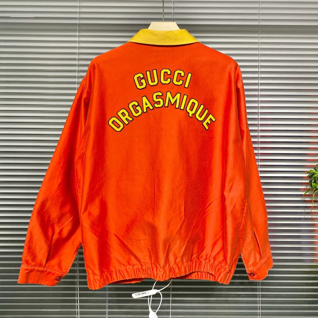 Gucci Color-Blocked Logo Jacket