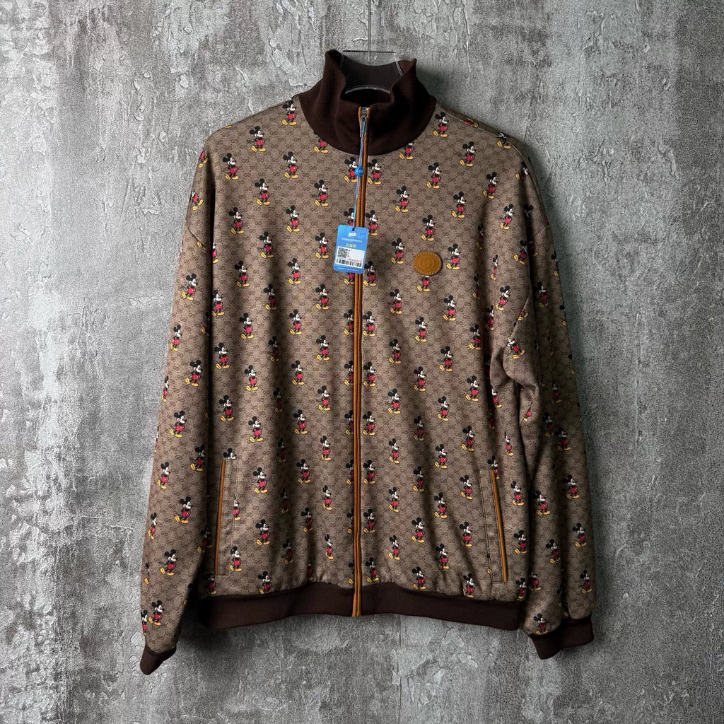 Gucci x Disney Collaboration Mickey Mouse All-Over Print Jacket