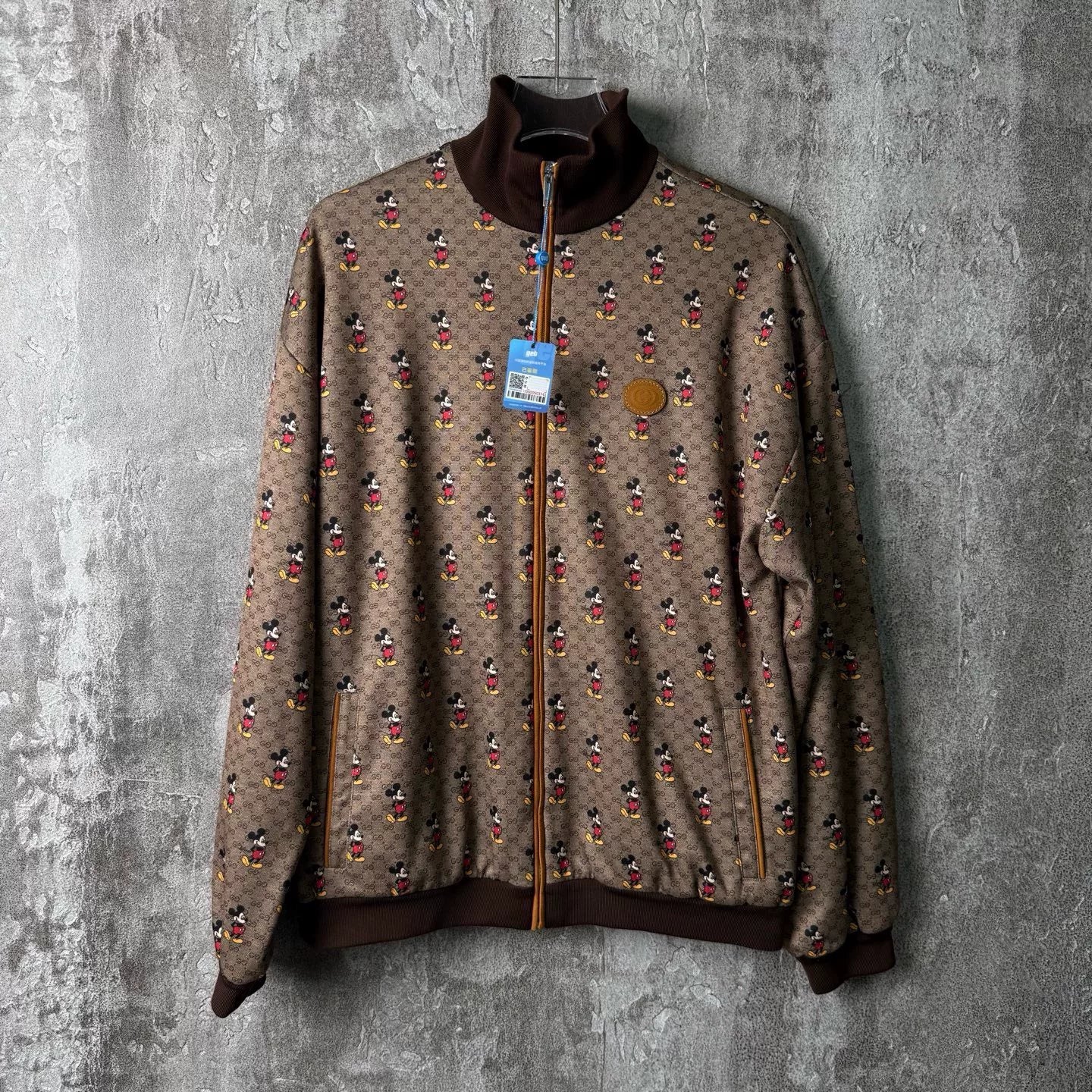 Gucci x Disney Collaboration Mickey Mouse All-Over Print Jacket