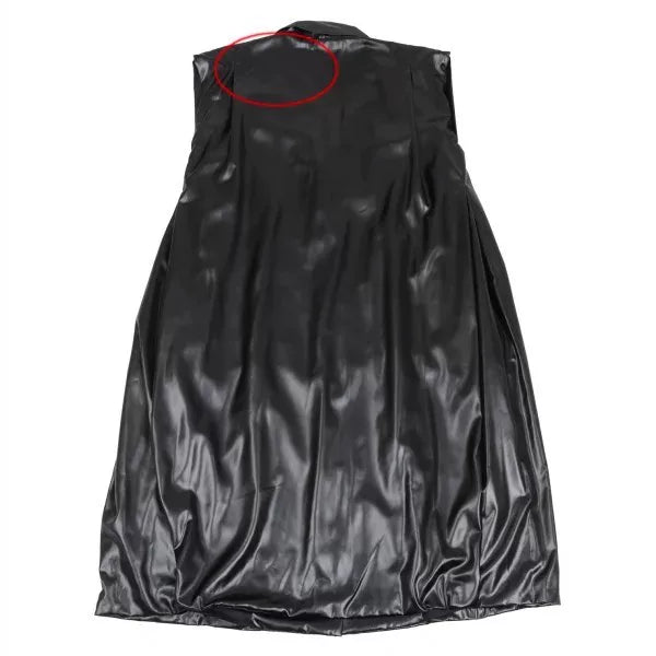 Issey Miyake Vintage Black Leather Dress