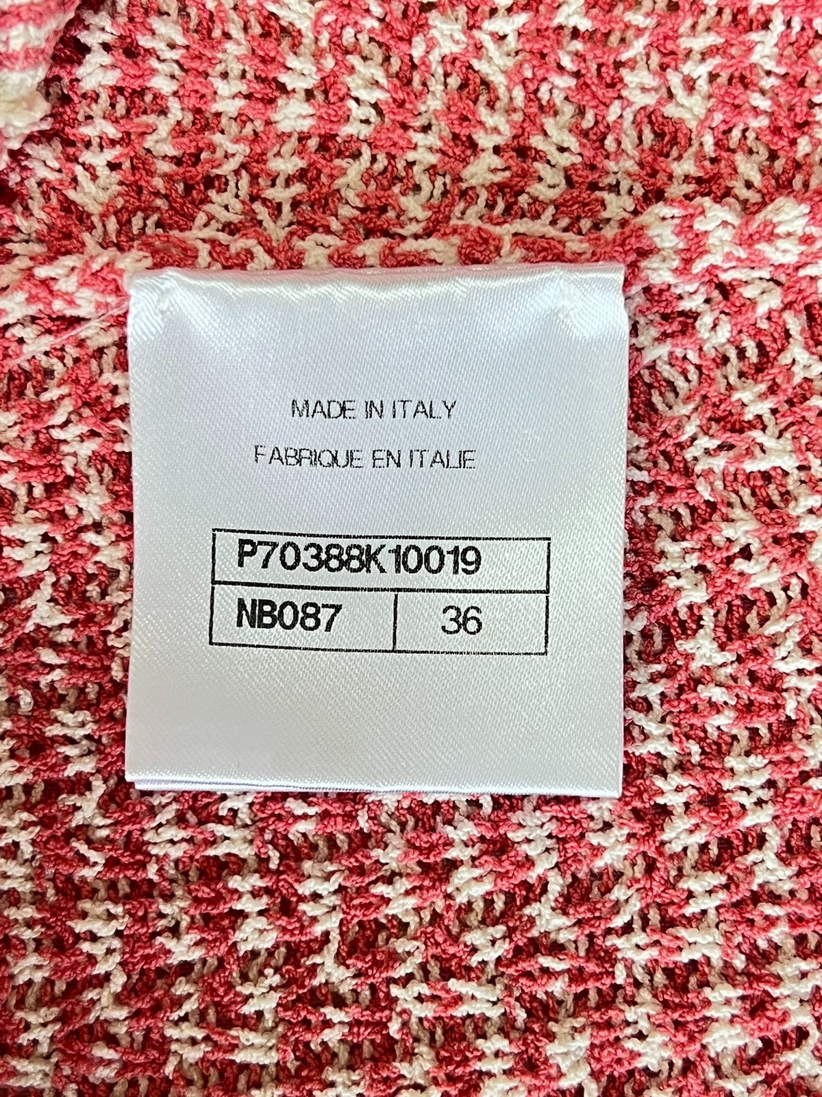 Chanel tweed short jacket