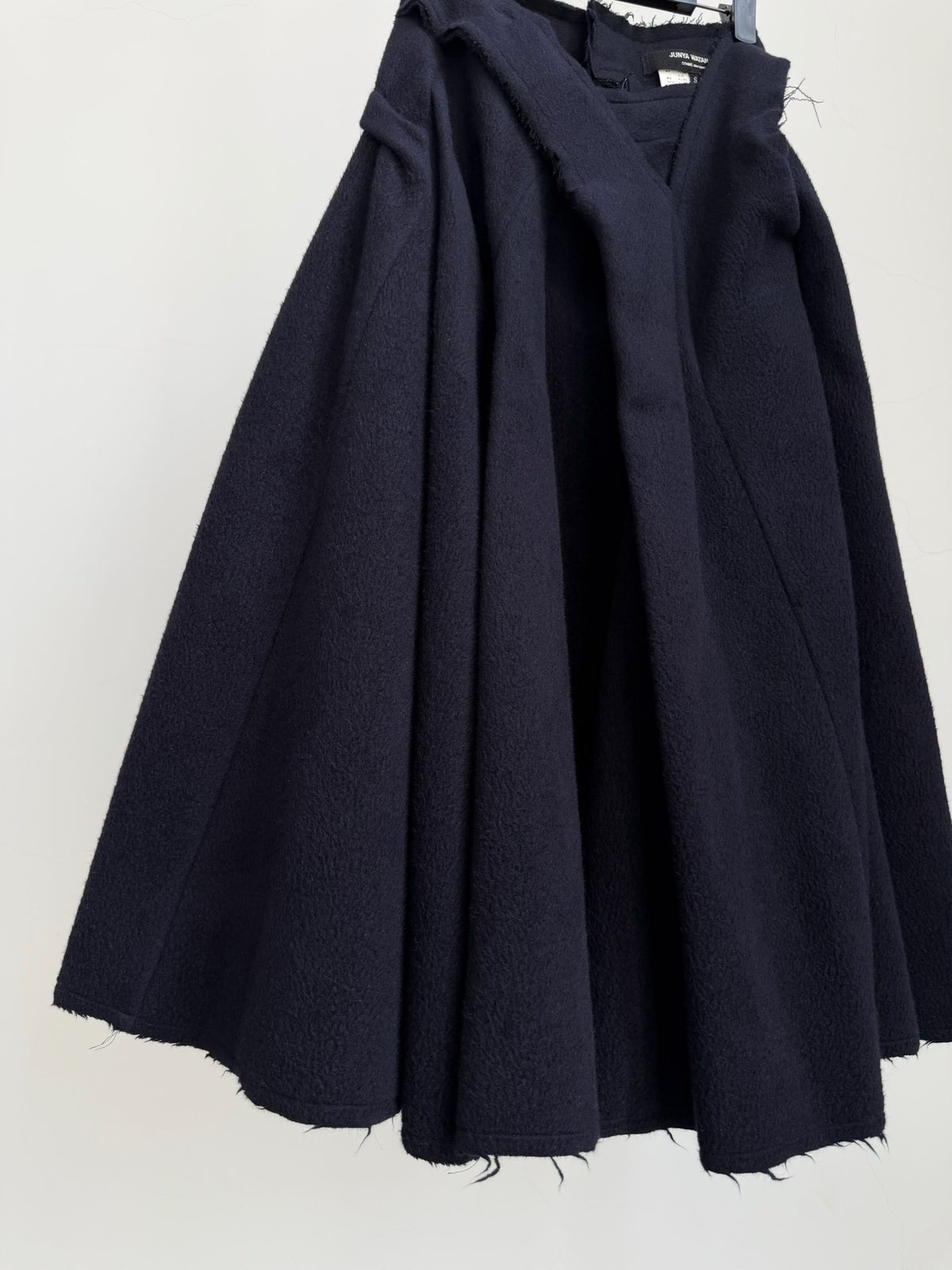 Junya Watanabe Midi Wool Skirt