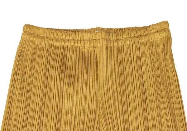 Issey Miyake Vintage Gold Pleated Pants