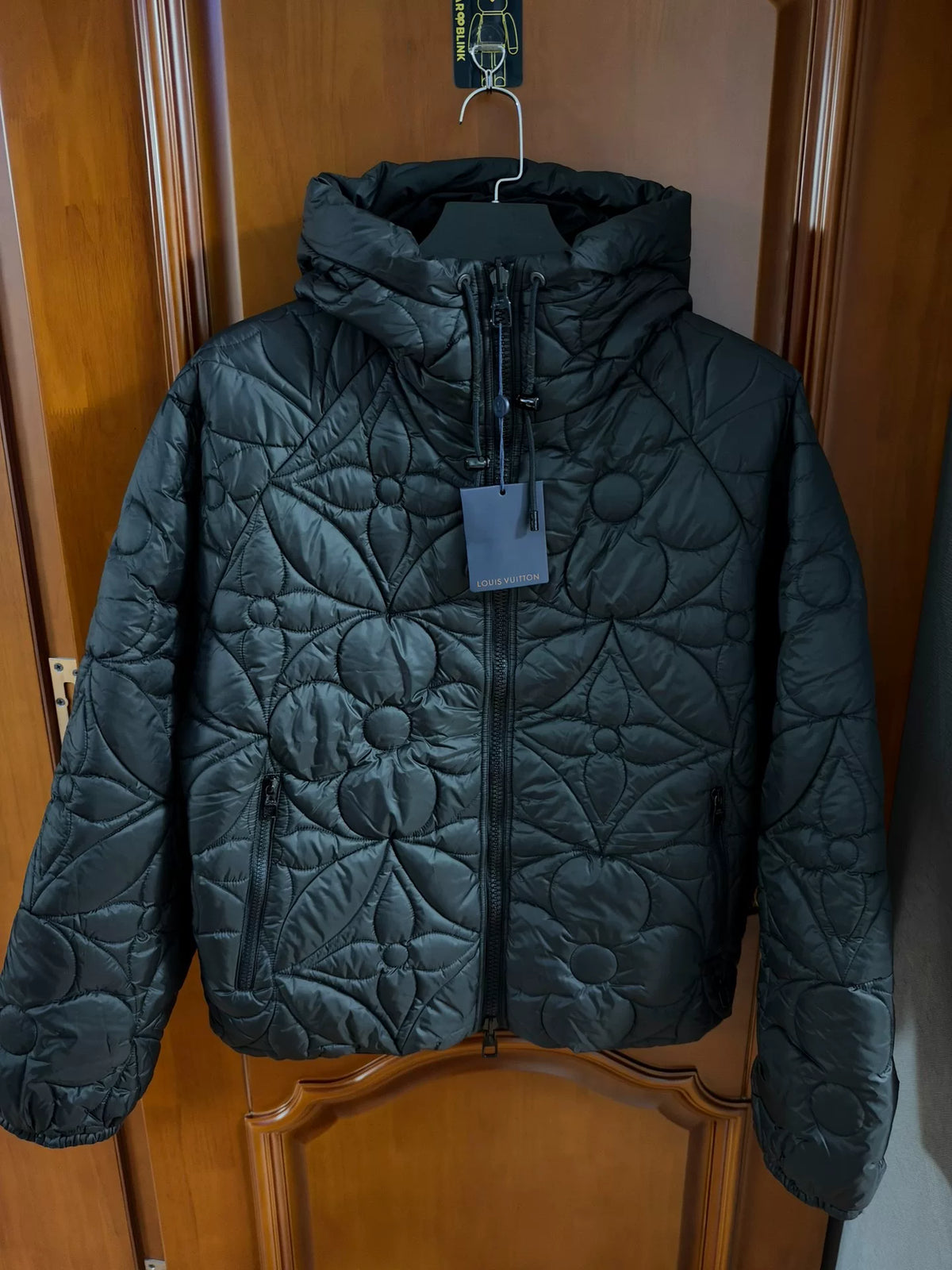 Louis Vuitton Three-Flower All-Over Reversible Down Jacket