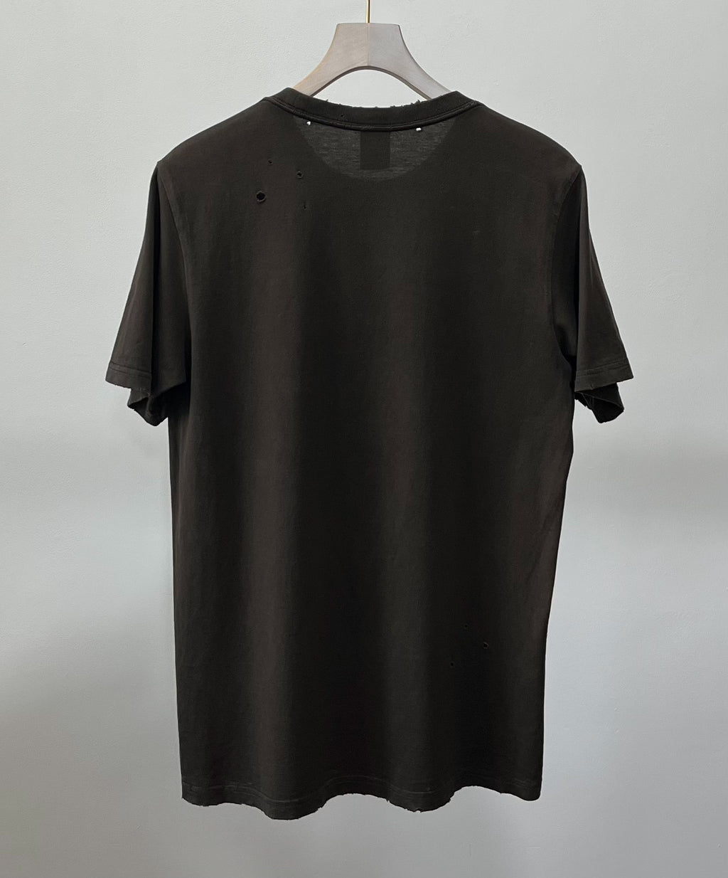 Number (N)ine 05SS Full Skull Print Distressed Tee