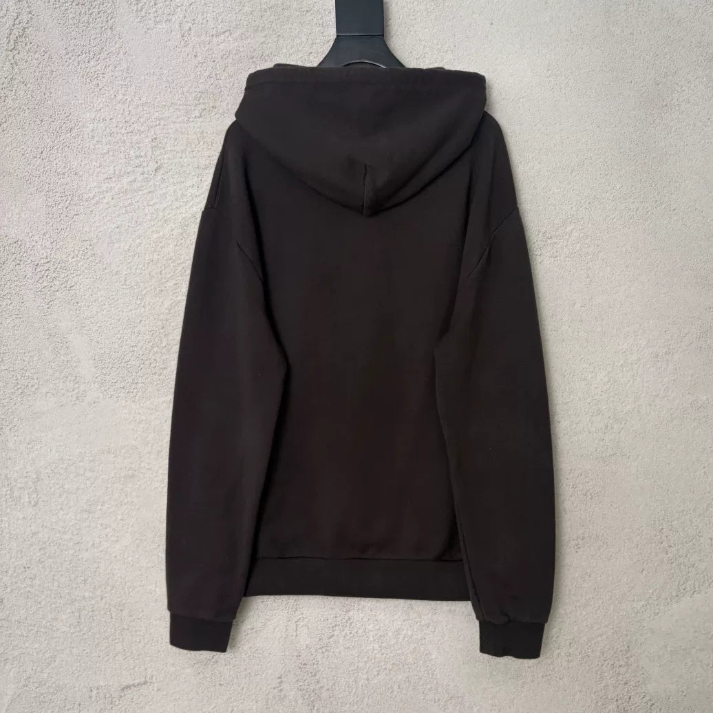 Louis Vuitton LV SS25 Rhinestone Logo Hoodie