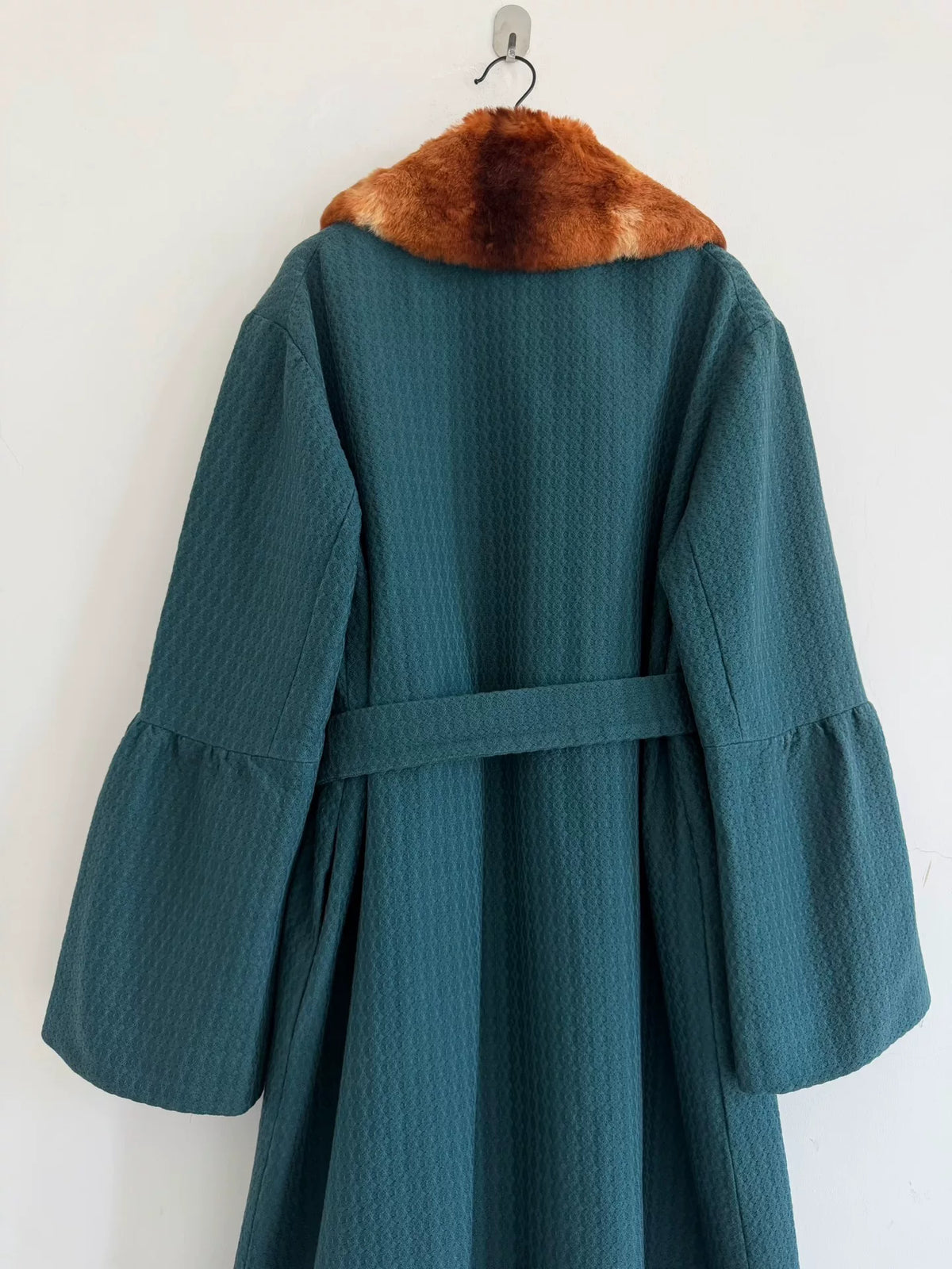 Dries van Noten Blue Runway Coat