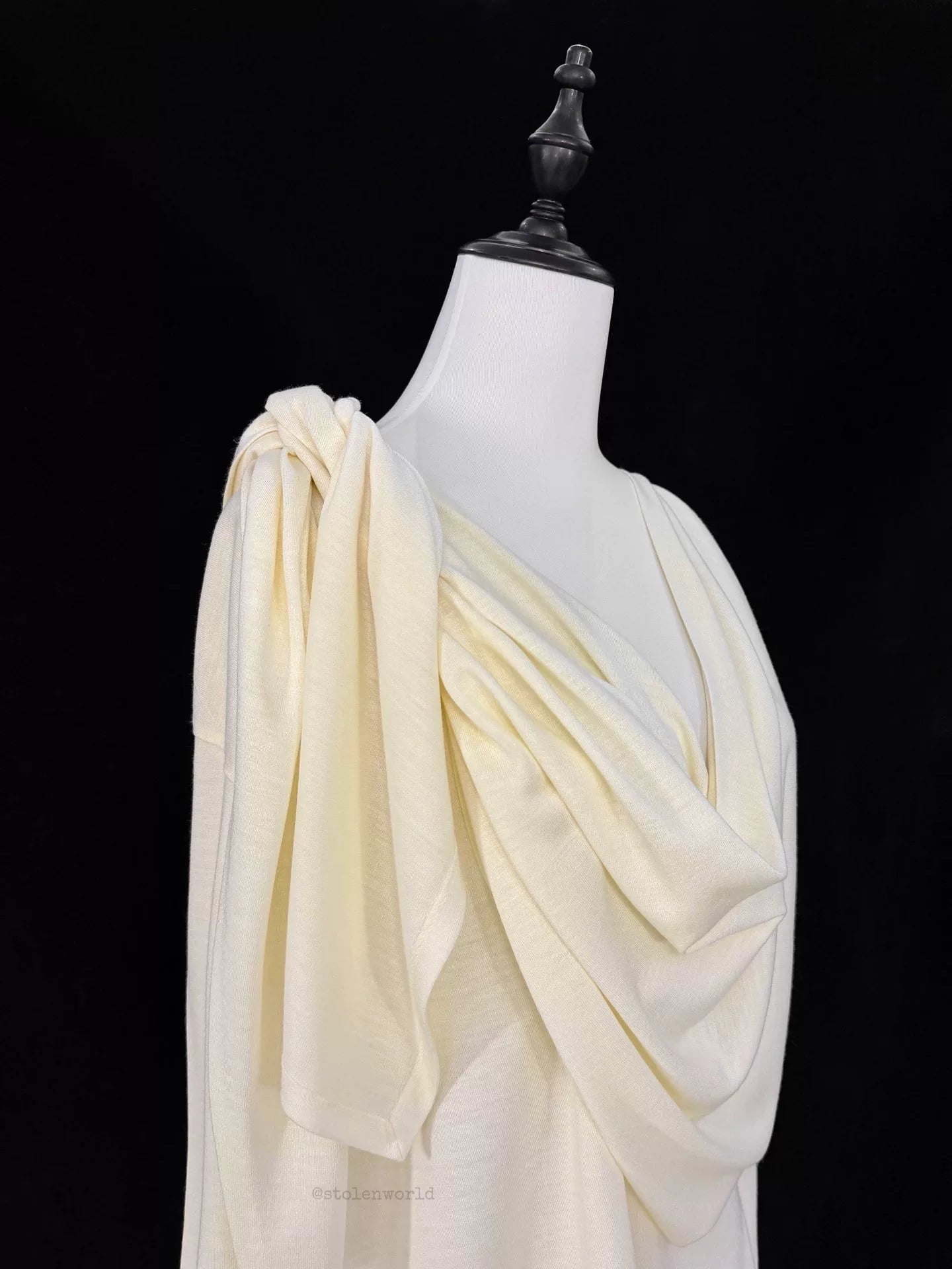 Issey Miyake 80s Irregular Pleated Tie-Top - Devines
