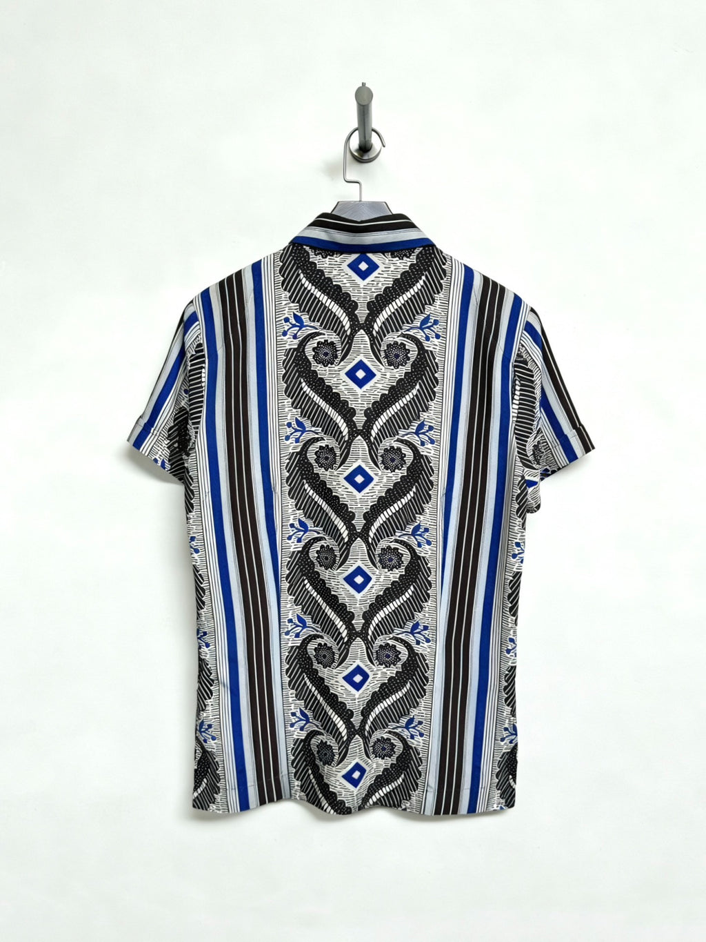 DRIES VAN NOTEN Silk Short-Sleeve Shirt
