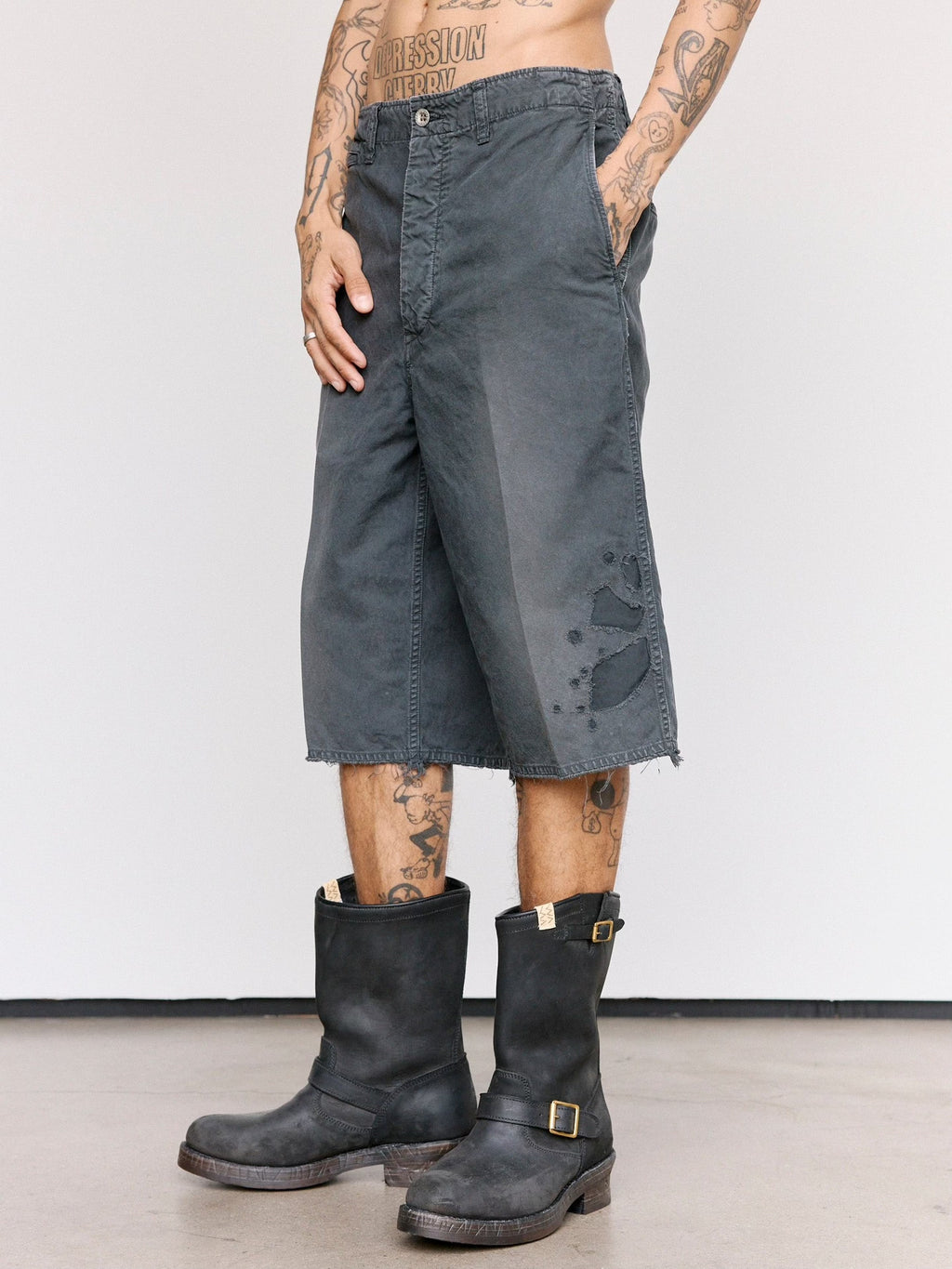 Visvim 26SS Broader Chino Crash Shorts