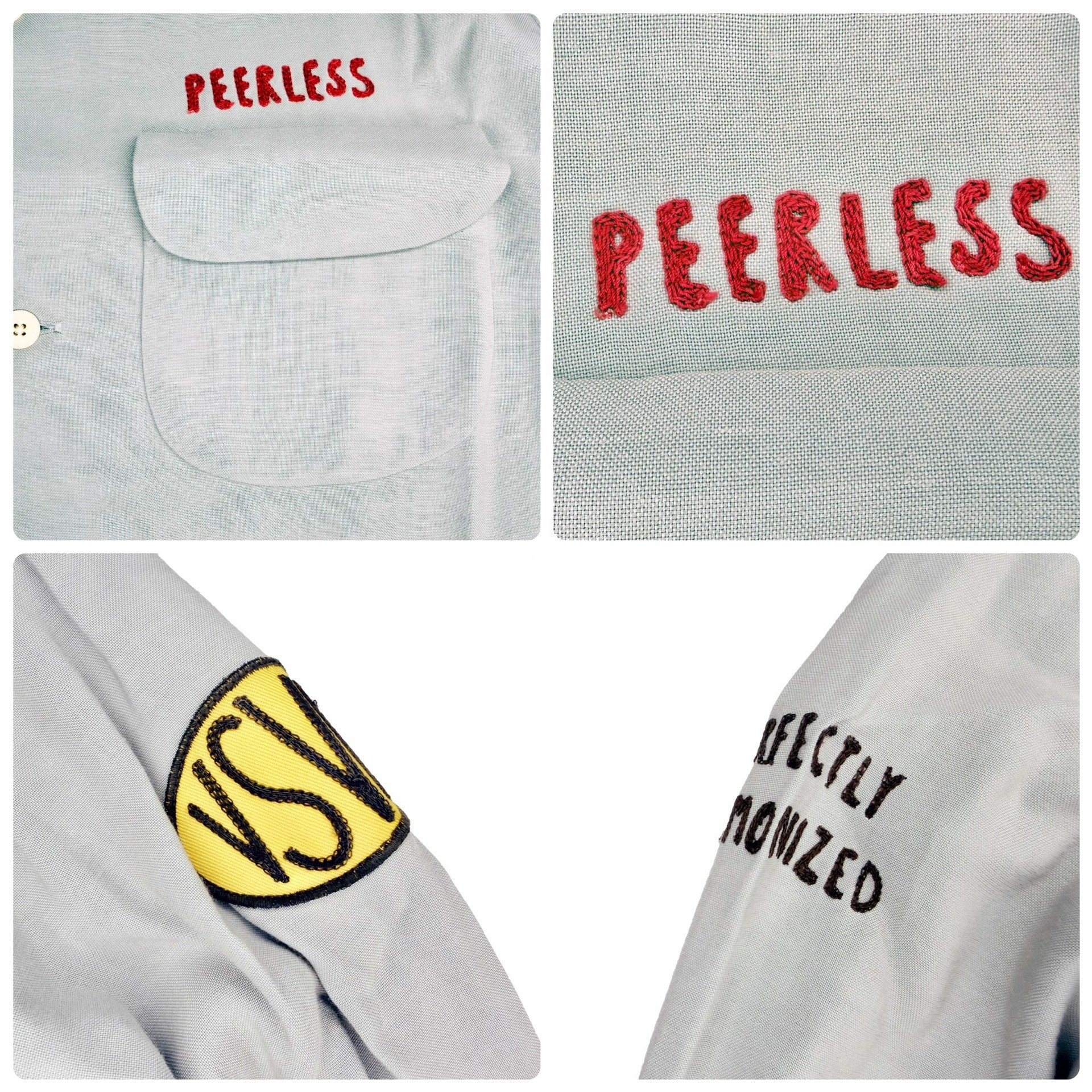 Visvim 24SS Keesey G.s I.q.w.t “peerless” “ Gray Shirt