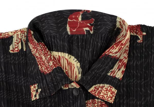 Issey Miyake Vintage Elephant Pleated Top