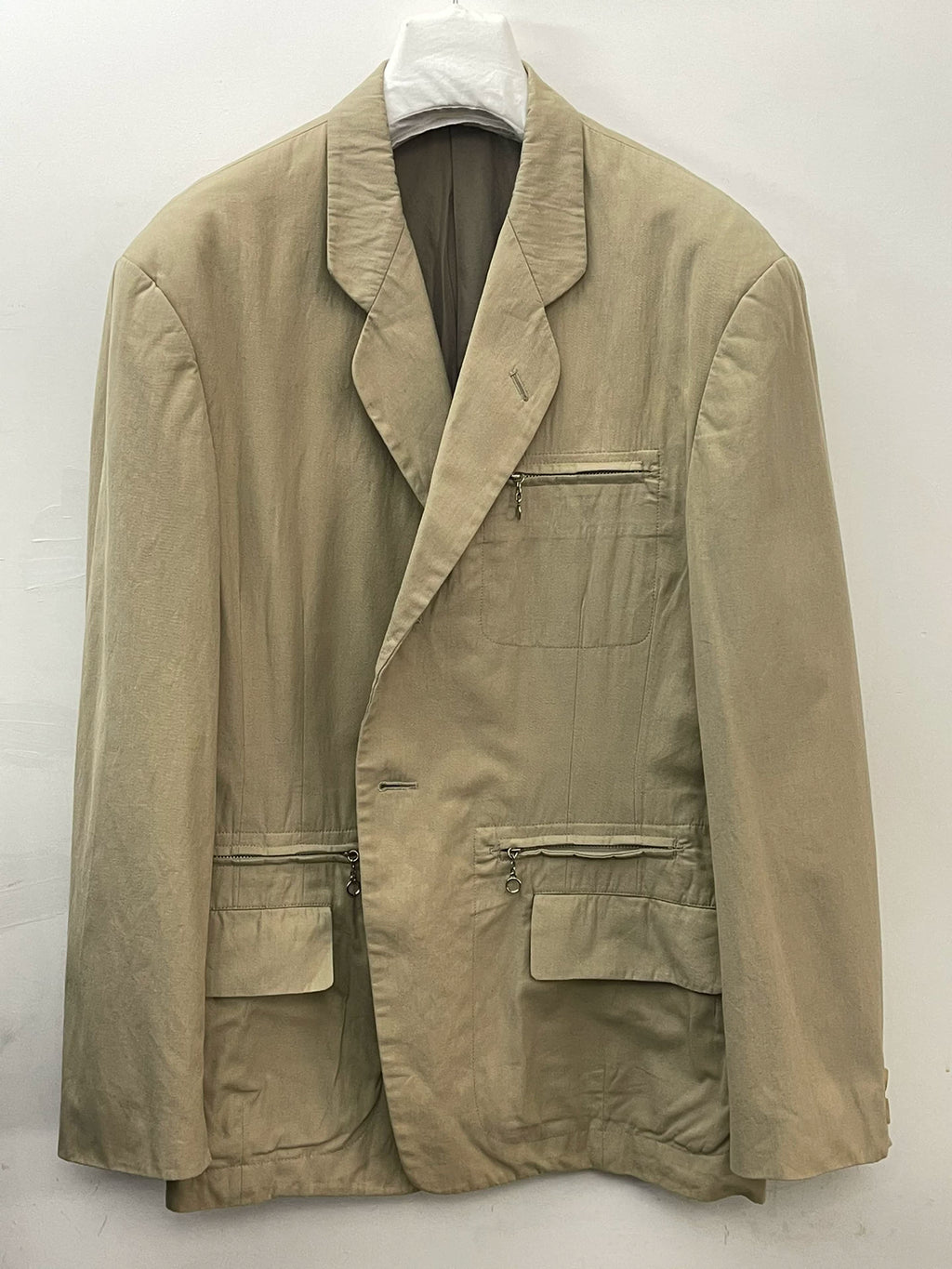 Yohji Yamamoto 1980s Zip-Up Cotton Jacket