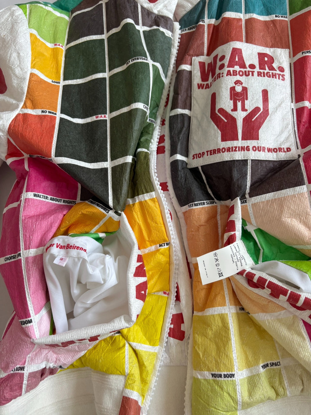 Walter Van Beirendonck AW20 runway piece double-sided jacket
