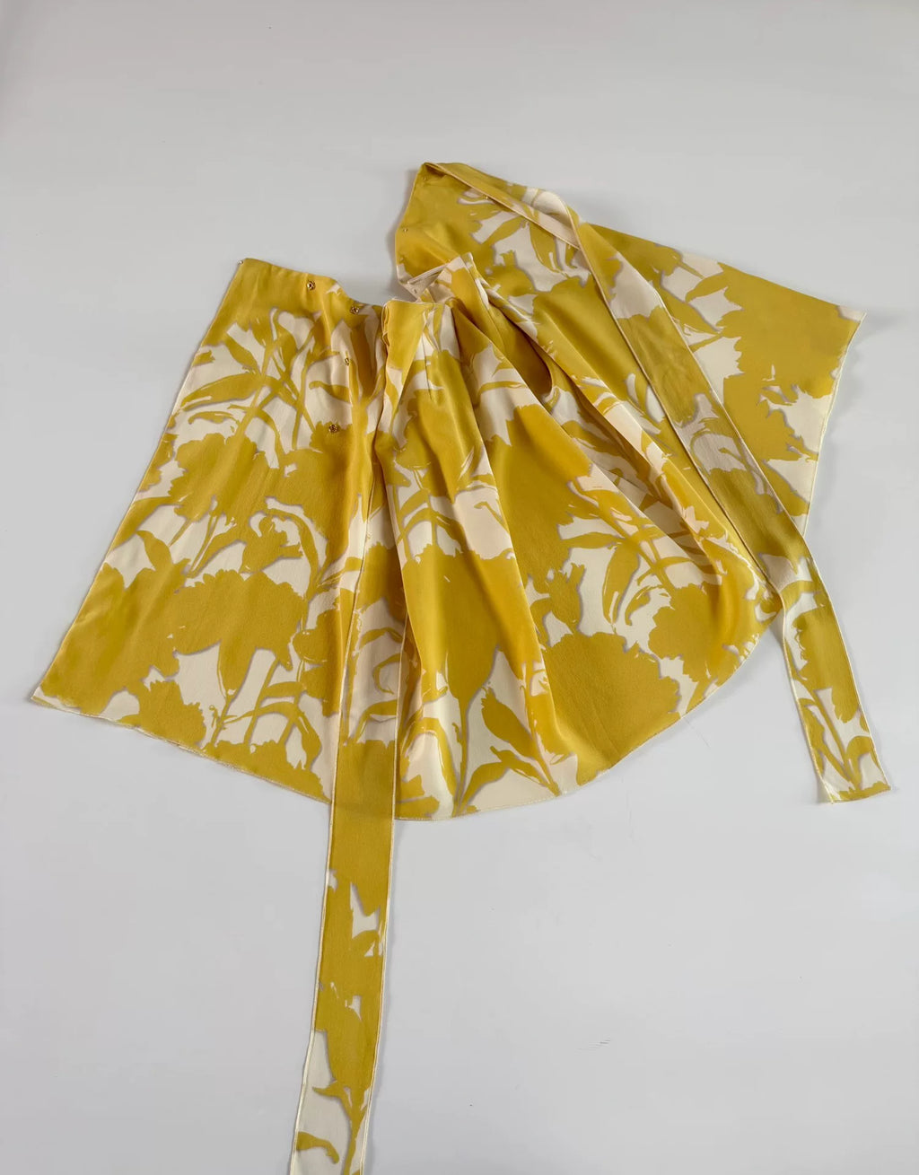 Prada Midi Silk Skirt
