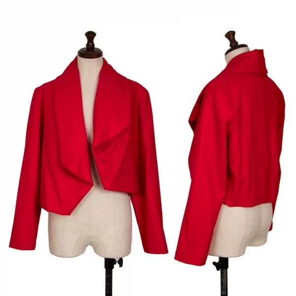 COMME des GARCONS Vintage Red Deformed Top