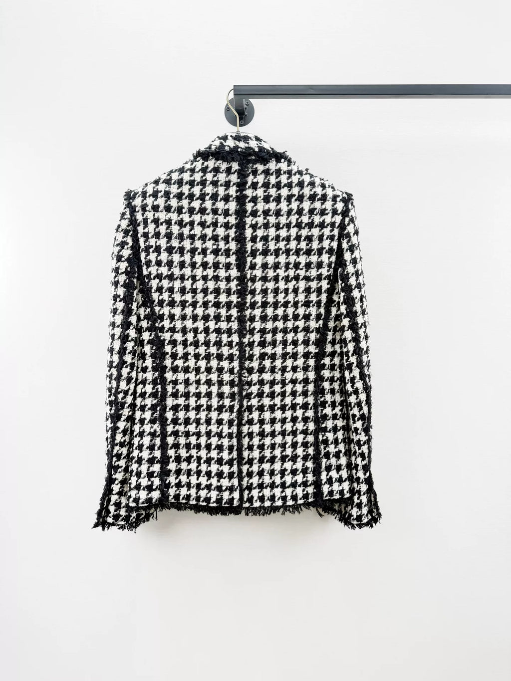 Balmain Houndstooth Blazer